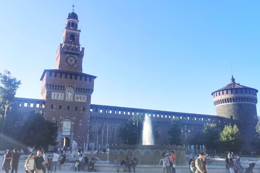Historical Sites in Milan, Castello Sforzesco