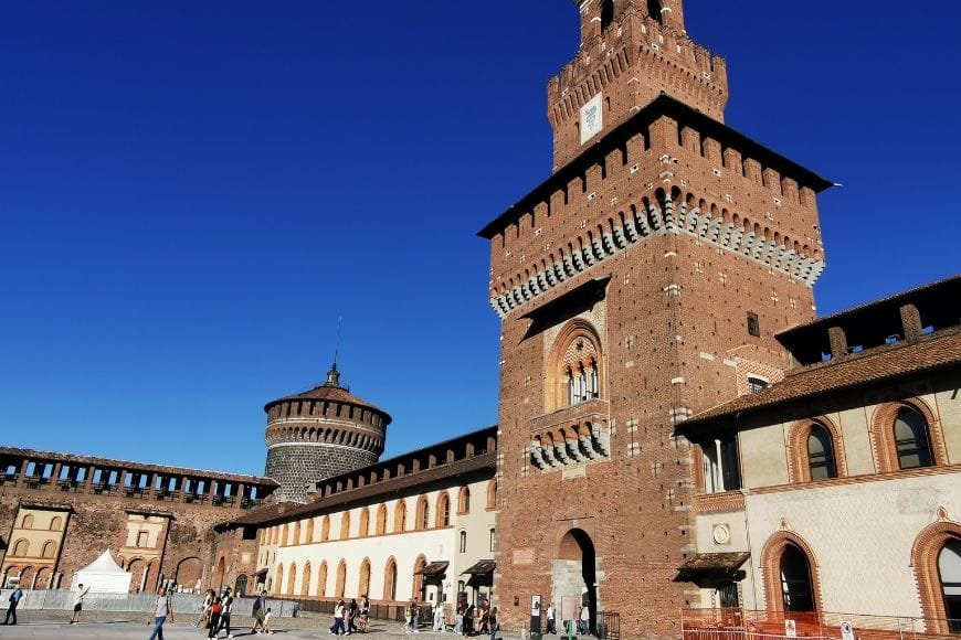1 Day in Milan Itinerary, Castello Sforzesco