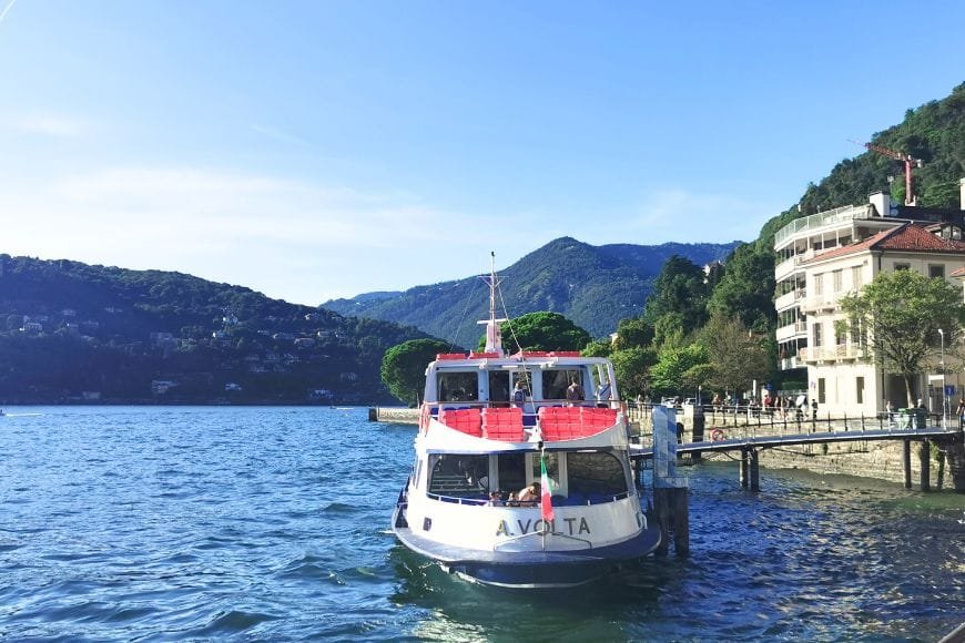 Things to Do in Milan, Ferry in Lake Como