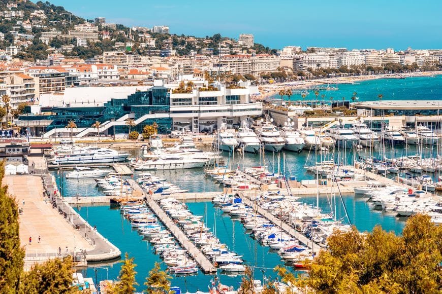 Paris to Nice Drive, French Riviera in Cannes