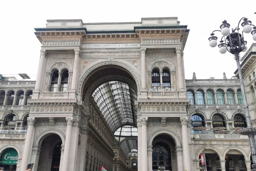 1 Day in Milan Itinerary, Galleria Vittorio Emanuele II
