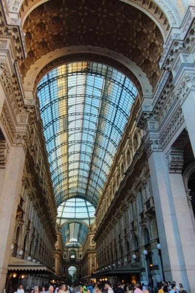 2 Days in Milan Itinerary, Galleria-Vittorio-Emanuele-II