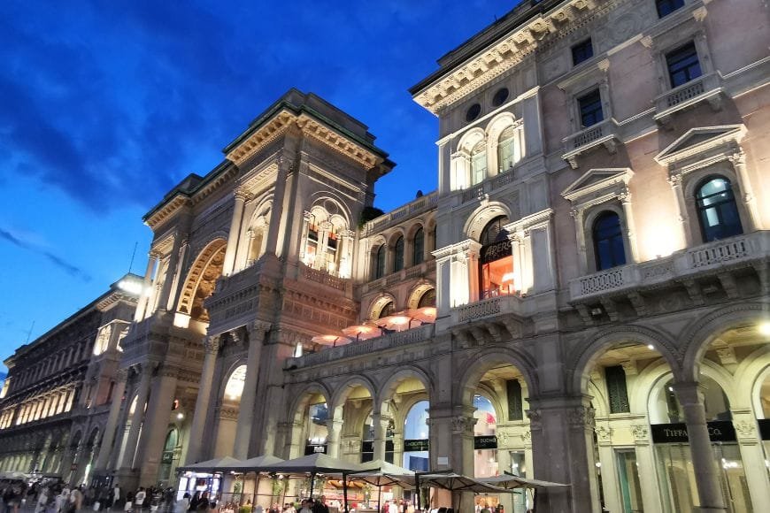 3 Days in Milan Itinerary, Galleria Vittorio Emanuele II