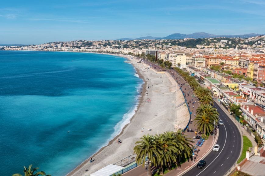 Paris to Nice Drive, Nice in Côte d’Azur