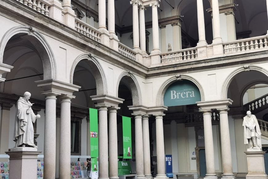 Free Things to Do in Milan, Pinacoteca di Brera
