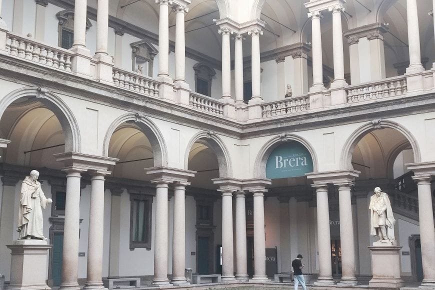 Historical Sites in Milan, Pinacoteca di Brera