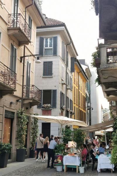 1 Day in Milan Itinerary, Restaurants in Brera
