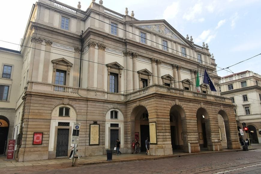 2 Days in Milan Itinerary, Teatro alla Scala