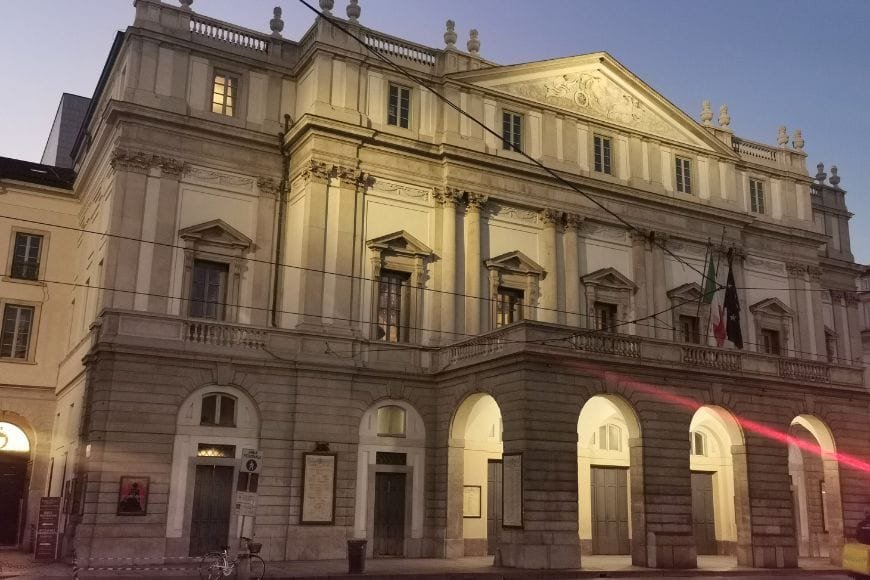 Historical Sites in Milan, Teatro alla Scala
