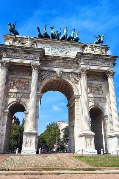 Milan Itinerary With Day Trips, Arco della Pace