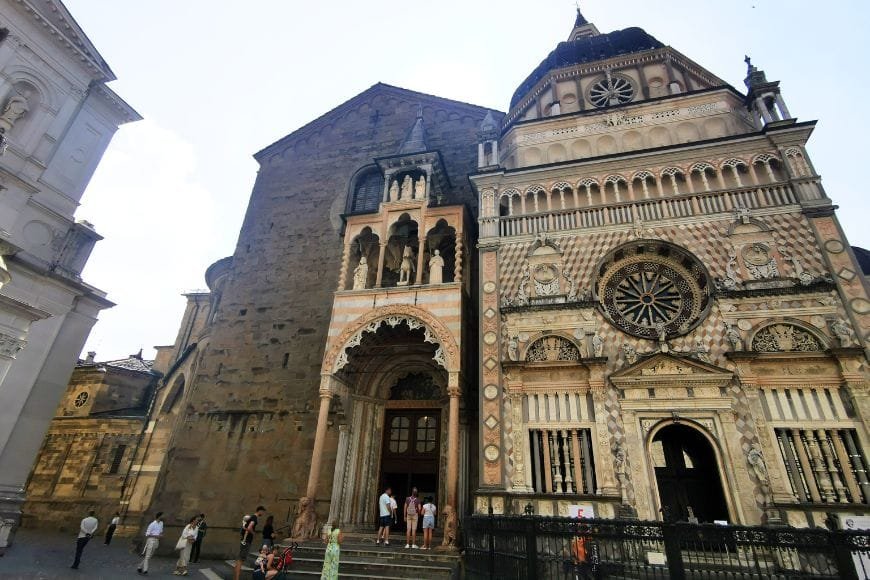 Milan itinerary, Basilica di Santa Maria Maggiore, Bergamo Alta