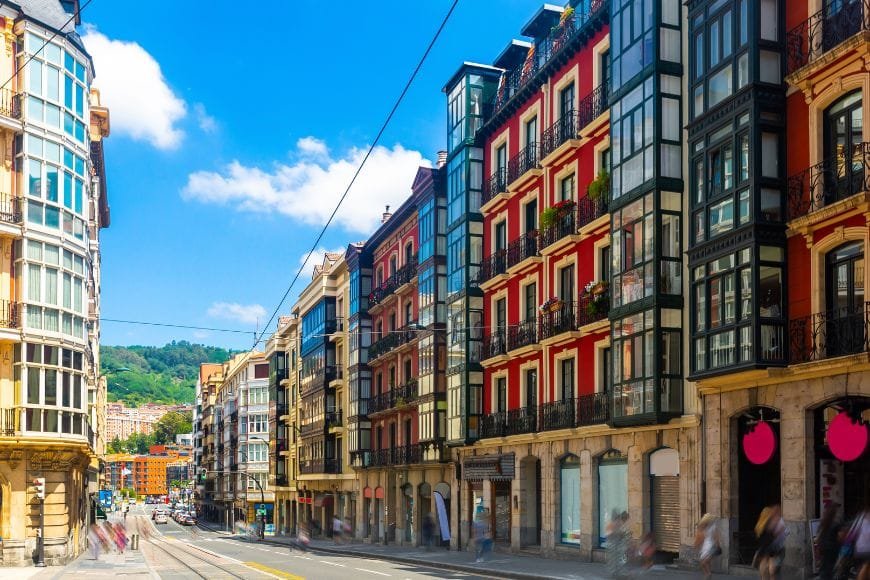 France to Spain by Car, Bilbao