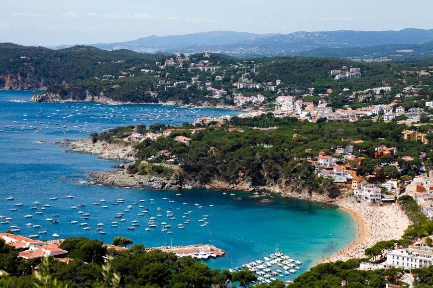France to Spain by Car, Costa Brava