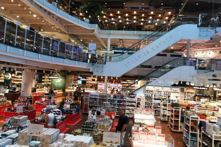 Milan itinerary, Eataly Smeraldo