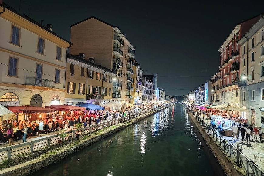 Budget Milan itinerary, Navigli Canals
