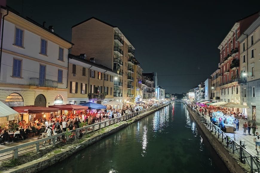 Milan itinerary, Navigli Canals