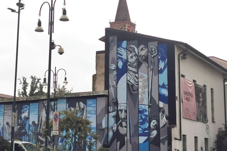 Hidden Gems in Milan, Orticanoodles street art murals