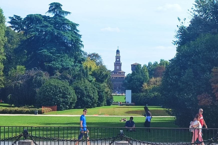 Budget Milan itinerary, Parco Sempione