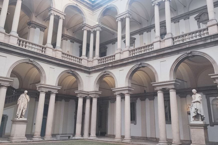 Budget Milan itinerary, Pinacoteca di Brera