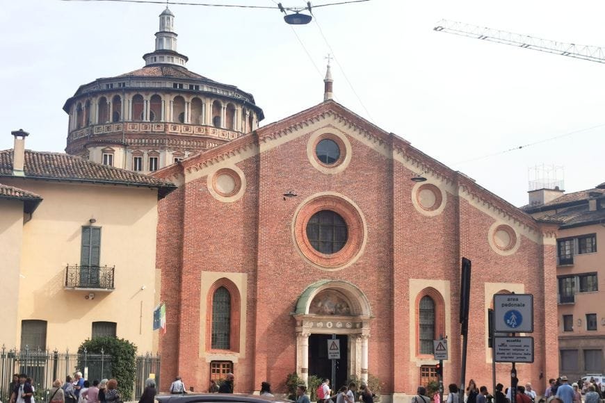 Milan itinerary, The Last Supper & Santa Maria delle Grazie