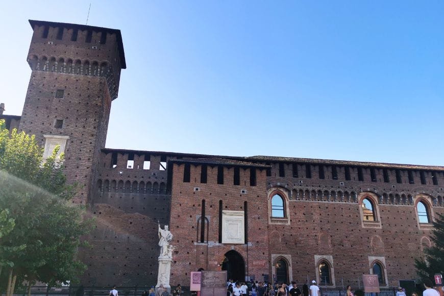 Where to Stay in Milan, Castello Sforzesco