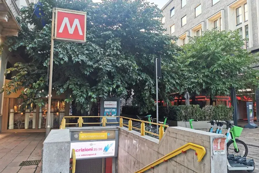 Getting Around Milan, Metro Station in Milan