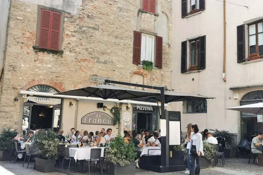 Day Trips from Milan, Bergamo Alta Cafes