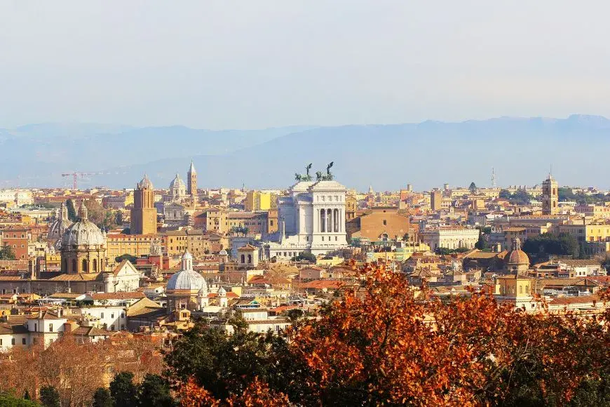 Things to Do in Rome, Rome Cityscape From Janiculum Hill