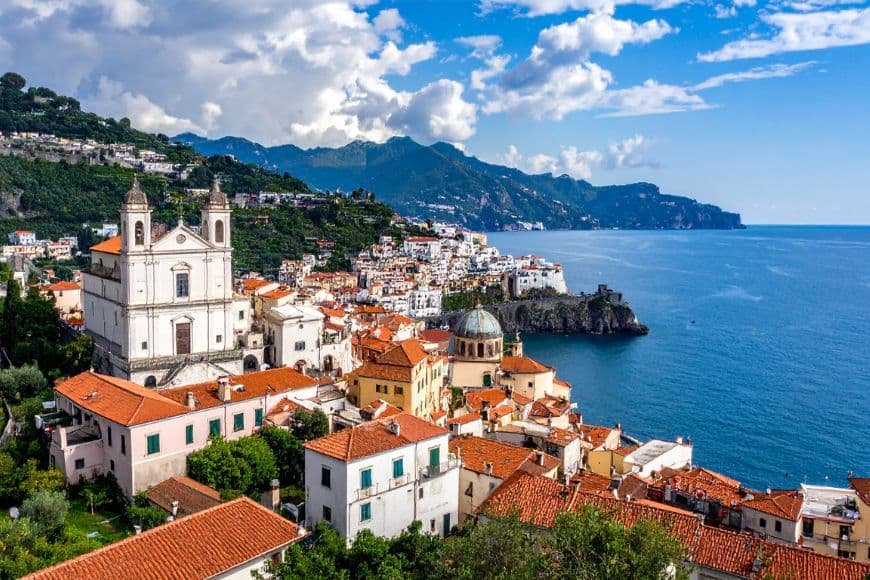 Things to Do in Naples, Amalfi Coast cliffside villages overlooking the sea