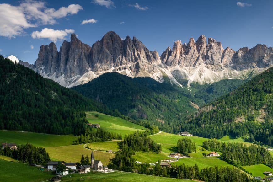 Day Trips From Venice, Dramatic Dolomite peaks and alpine scenery in northern Italy