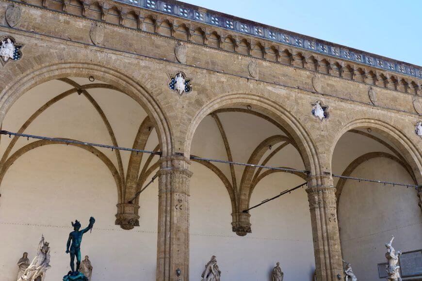 Things to Do in Florence, Loggia dei Lanzi, open-air gallery in Florence