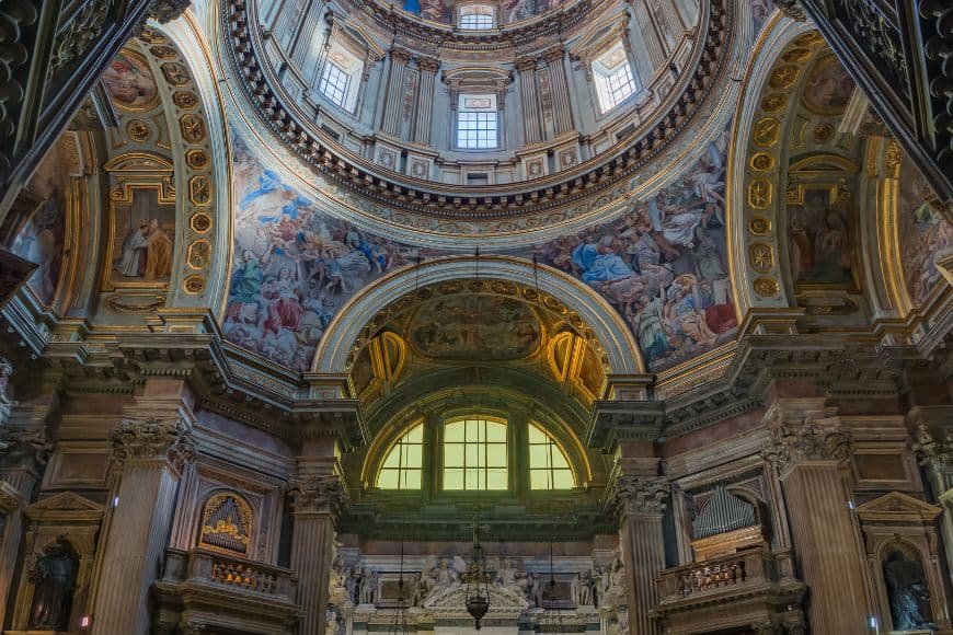 Naples 2-Day Itinerary, Naples Cathedral interior in the historic center