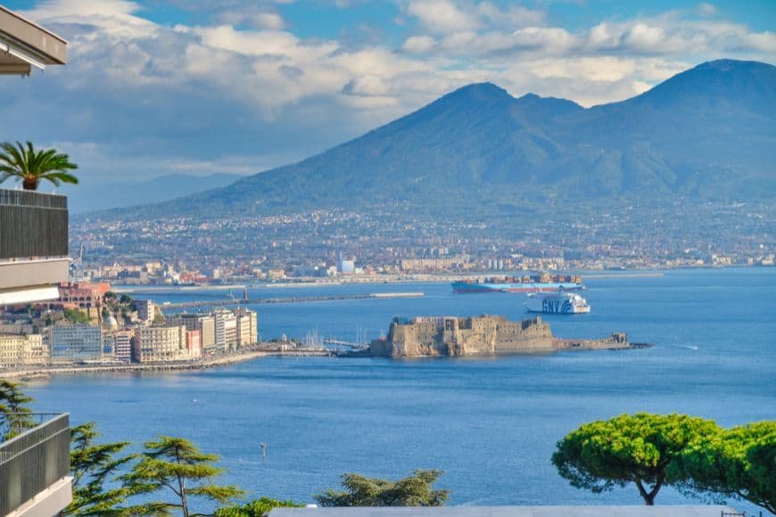 Naples 2-Day Itinerary, Panoramic View of Naples Seafront From Posillipo Hill