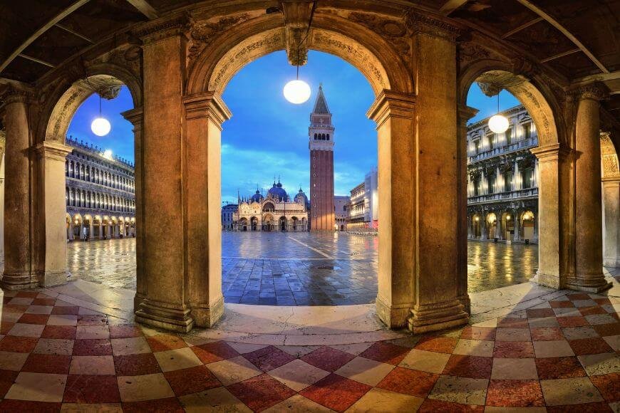 Best Attractions in Venice, Piazza San Marco with St. Mark’s Basilica