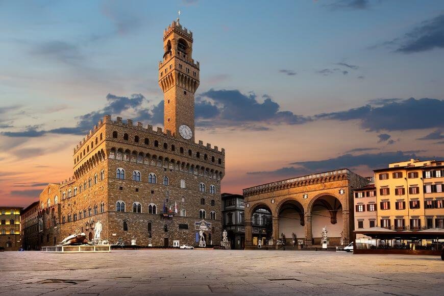 Things to Do in Florence, Piazza della Signoria, historic square in Florence with Renaissance statues