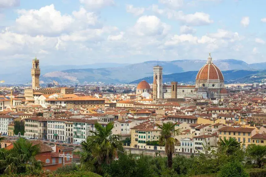 Best Attractions in Florence, Piazzale Michelangelo panoramic viewpoint — best views of Florence skyline