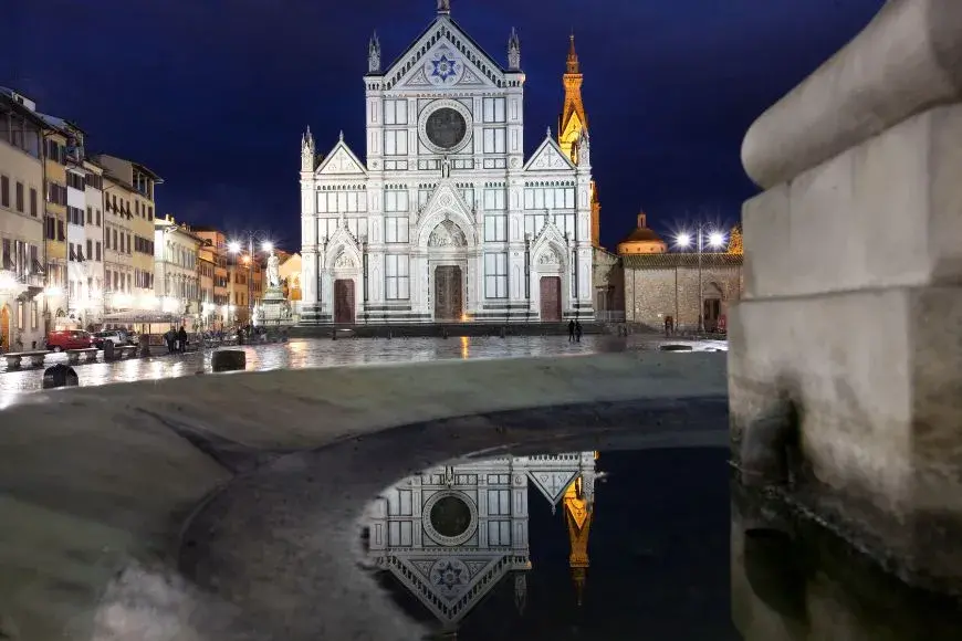 Florence Historic Center, Santa Croce Area in Florence
