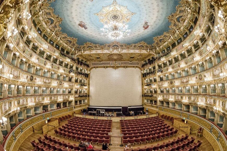 Things to Do in Venice, Teatro La Fenice interior, Venice