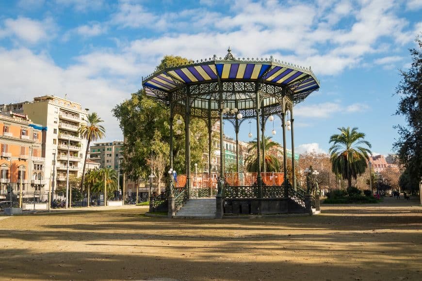 Where to Stay in Naples, Villa Comunale park in Chiaia, Naples