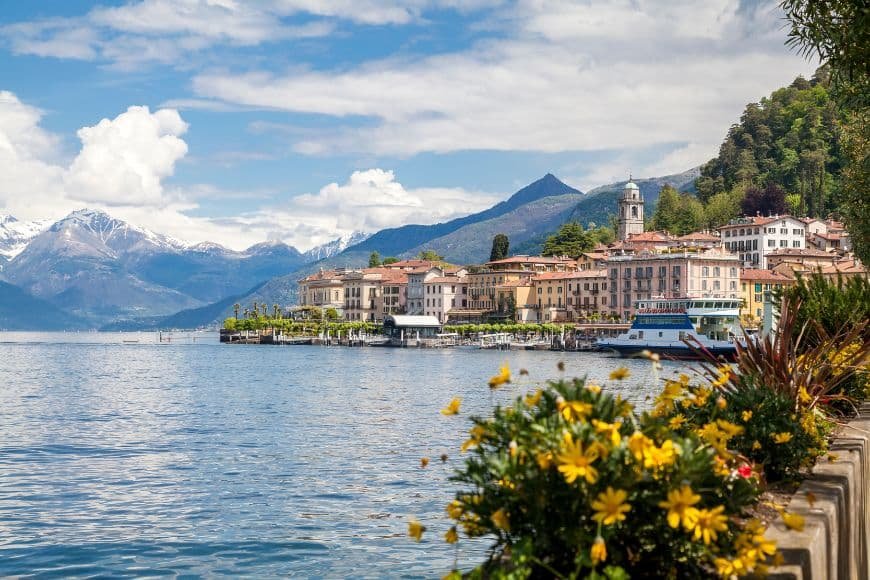 Things to do in Turin, Bellagio waterfront on Lake Como