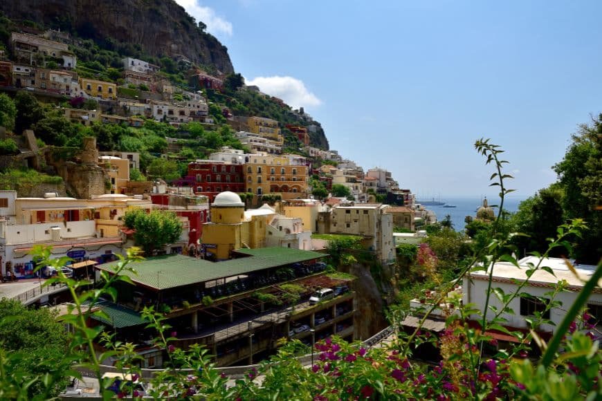 Day Trips From Naples, Colorful hillside houses of Positano