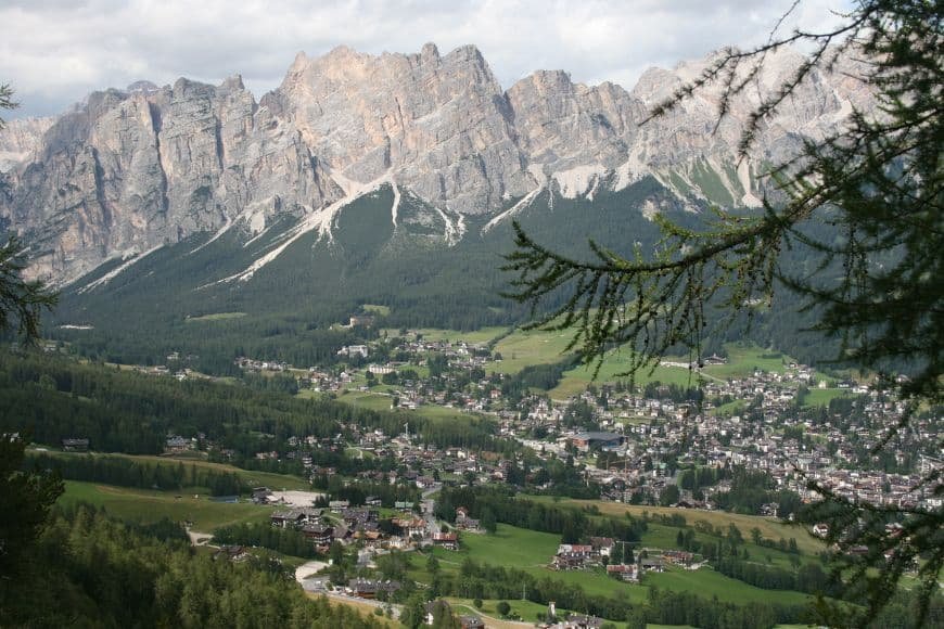 Dolomites Itinerary, Cortina D'Ampezzo