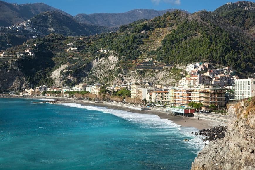 Amalfi Coast Itinerary, Maiori seaside town