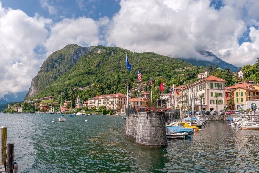 Lake Como Travel Guide, Menaggio town center overlooking Lake Como