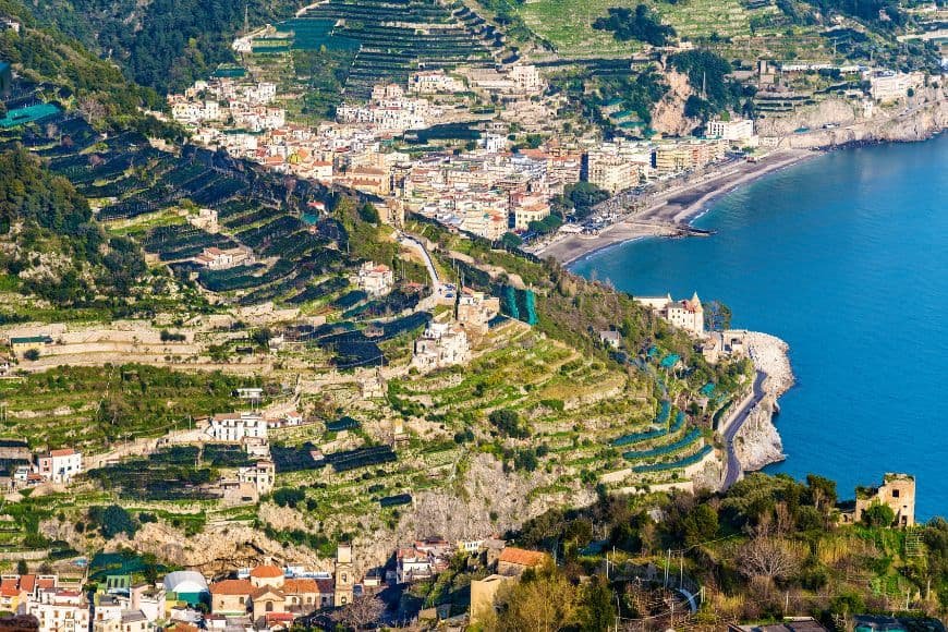 Amalfi Coast Travel Guide, Minori and Maiori coastal towns