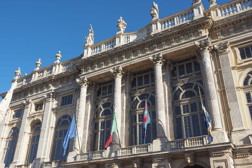 Turin Travel Guide, Palazzo Madama in Piazza Castello Turin
