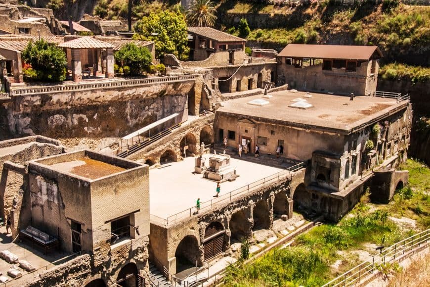 Day Trips From Naples, The archaeological site of Herculaneum