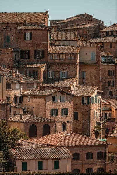 One Day in Siena, Charmin Tuscan Architecture in Siena, Italy