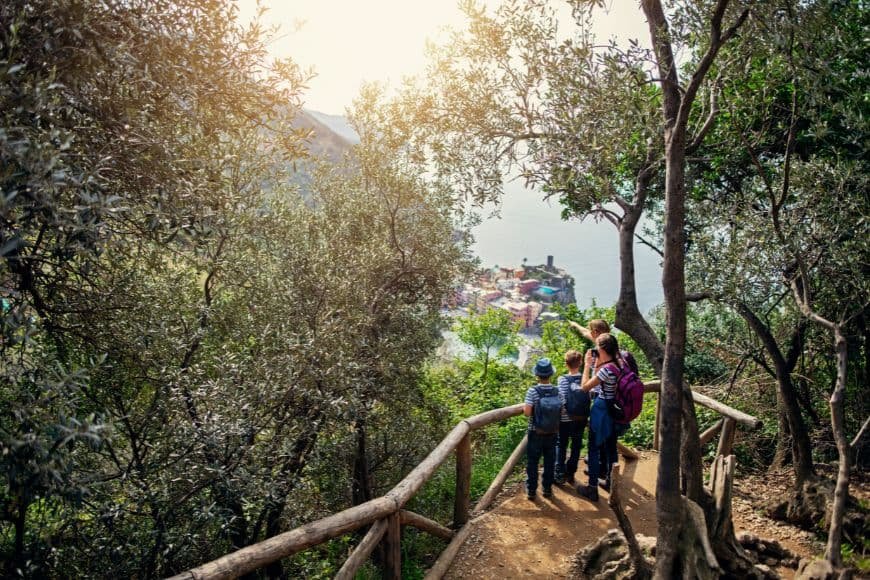 Cinque Terre Travel Guide, Hiking trail between Vernazza and Monterosso in Cinque Terre