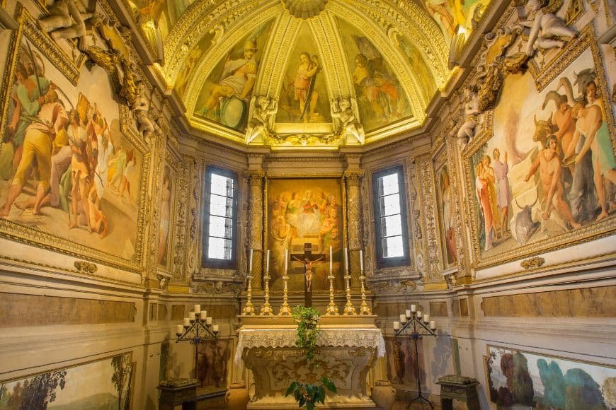 Things to Do in Bologna, Interior of San Michele in Bosco, Bologna